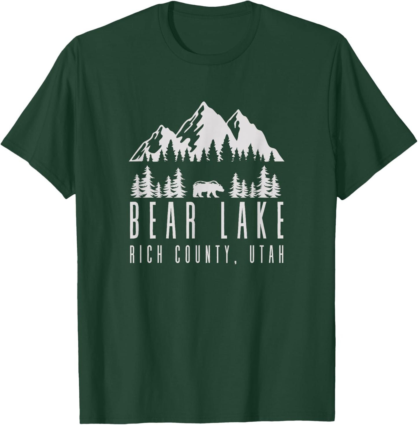 Bear Lake Utah Gift T-Shirt - T-Shirt | Forest