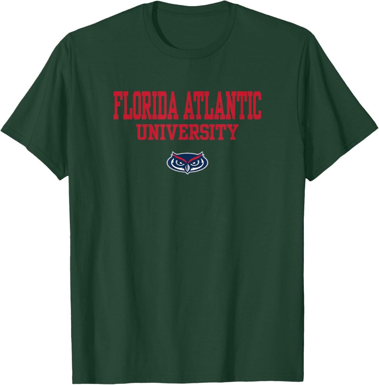 Florida Atlantic University FAU Owls Legacy T-Shirt - T-Shirt | Forest