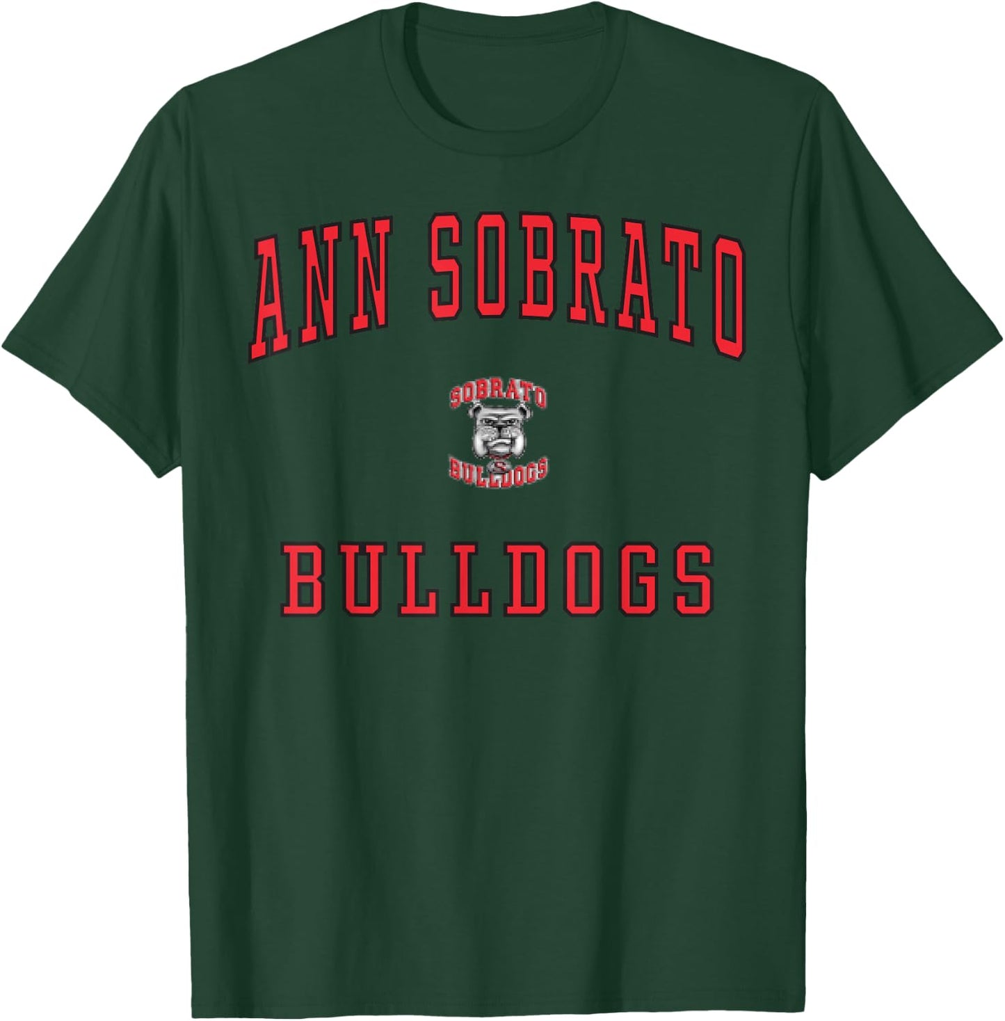 Ann Sobrato High School Bulldogs C1 T-Shirt - T-Shirt | Forest