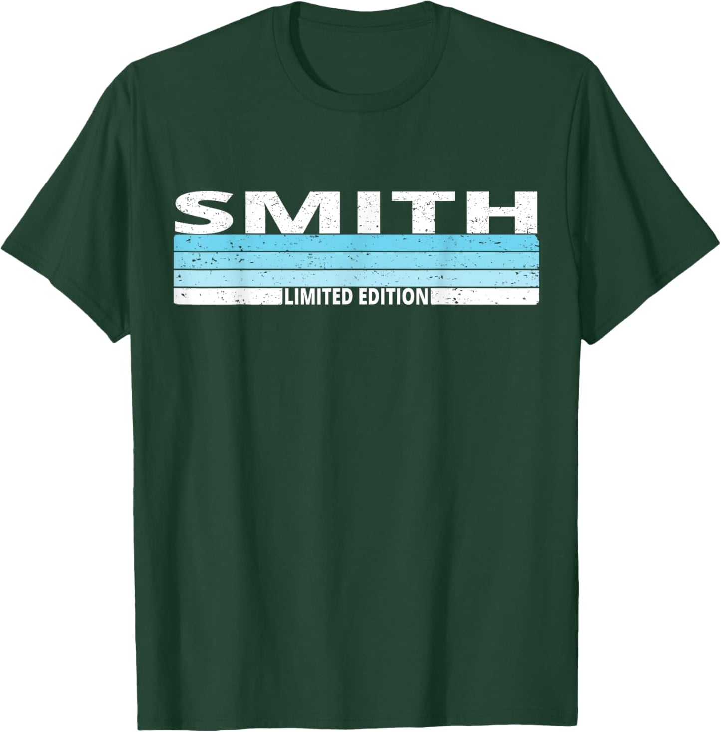 Smith Surname Birthday Family Reunion 80s 90s Blue Sunset T-Shirt - T-Shirt | Forest