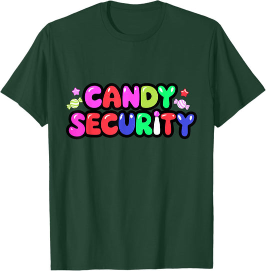 Candy Security Candyland Costume Kids Teens Adult T-Shirt - T-Shirt | Forest