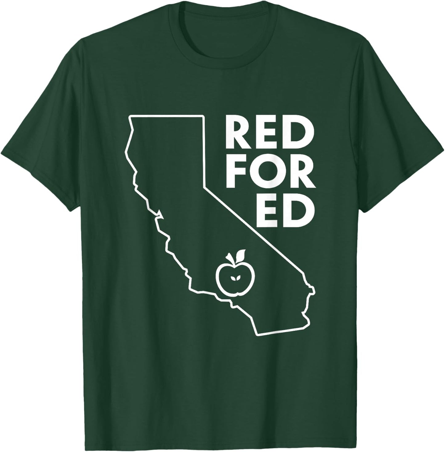 United Teacher Los Angeles Protest UTLA Red For Ed Shirt T-Shirt - T-Shirt | Forest