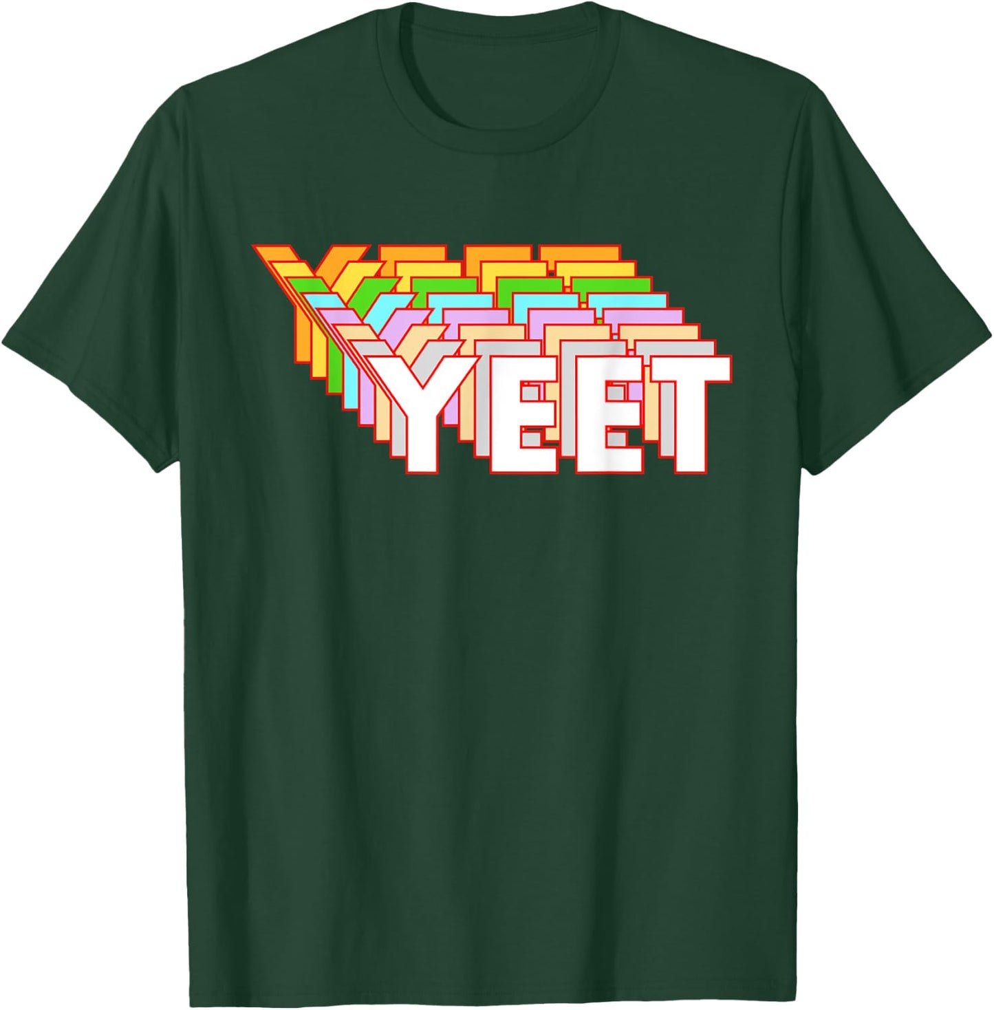 Funny Yeet Dank Meme Video Game Lover Viral Phrase Gift T-Shirt - T-Shirt | Forest