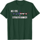 KC135 Stratotanker Air Force Pilot- American Flag Aviation T-Shirt - T-Shirt | Forest
