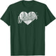 Wildcats Baseball Softball High School Team Mascot Mom T-Shirt - T-Shirt | Forest