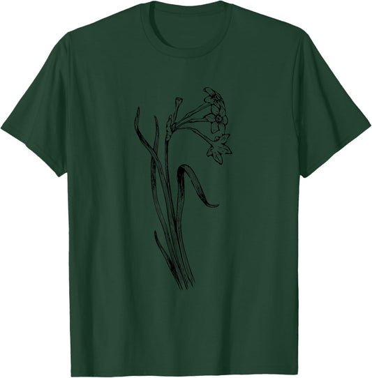 Narcissus Flower T-Shirt - T-Shirt | Forest