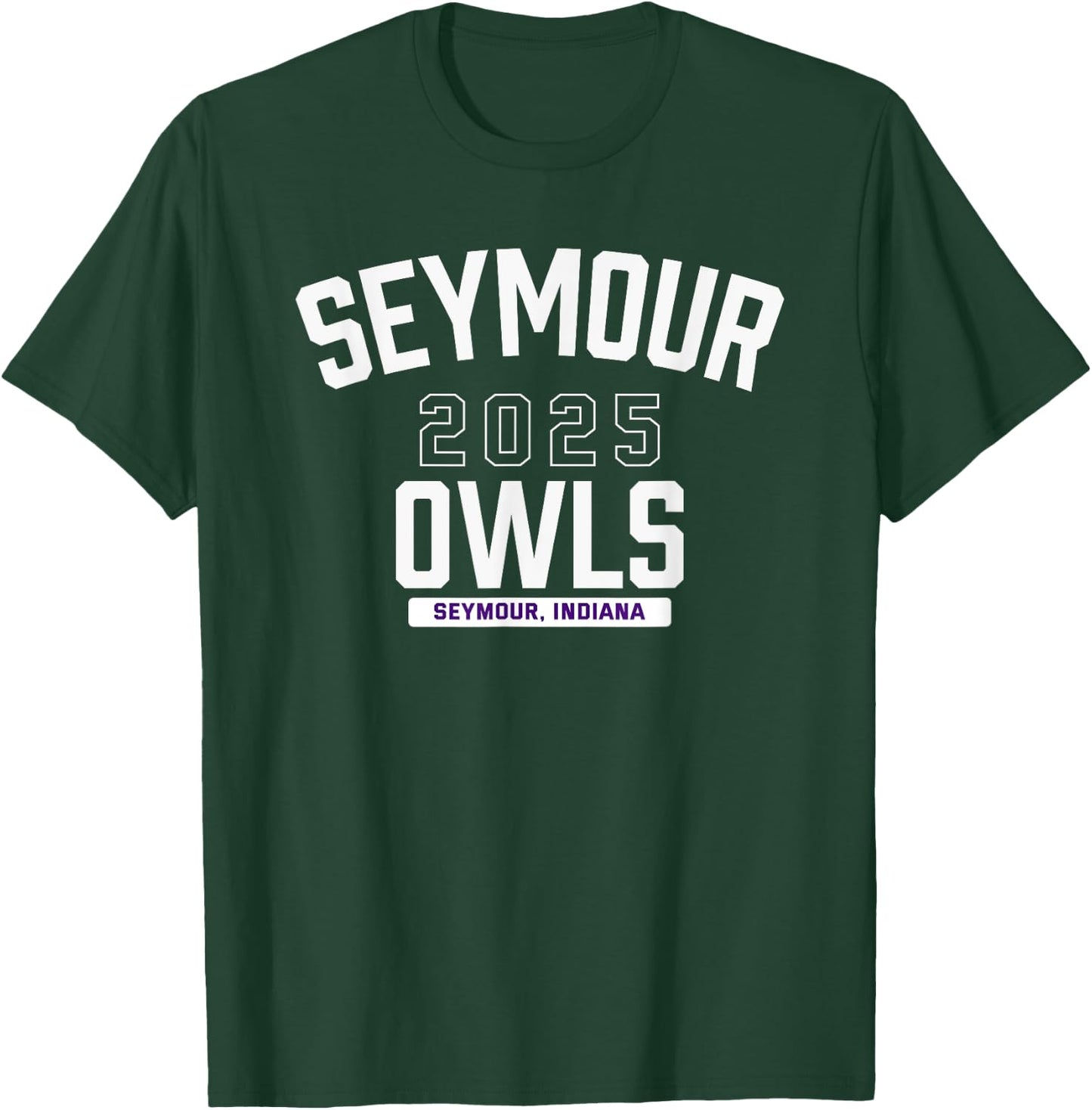 Seymour Owls Seymour, Indiana 2025 T-Shirt - T-Shirt | Forest