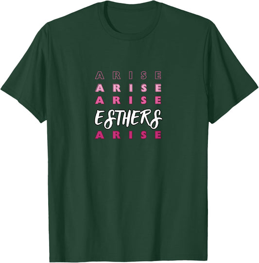 Esthers Arise If I Perish Song Lyrics Jesus Christ Christian T-Shirt - T-Shirt | Forest