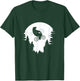 Funny Bear Cycling Mountain Bike Moon Bicycle T-Shirt - T-Shirt | Forest