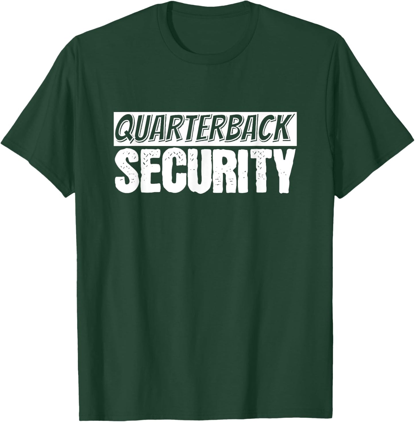Football Offensive Line Quarterback Protection Lineman T-Shirt - T-Shirt | Forest