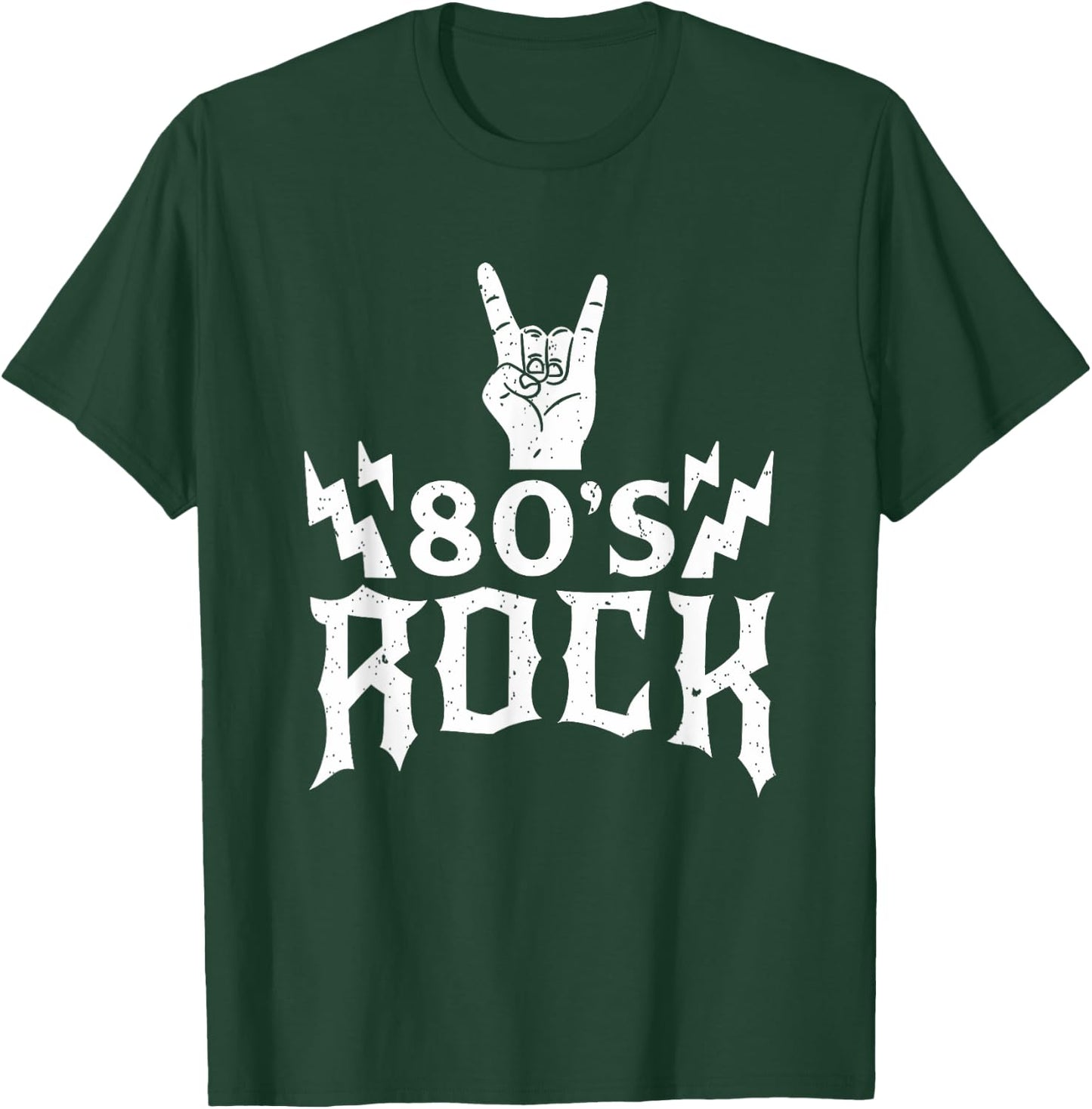 Retro 80s Rocker Classic Rock Band Matching Band Costumes T-Shirt - T-Shirt | Forest