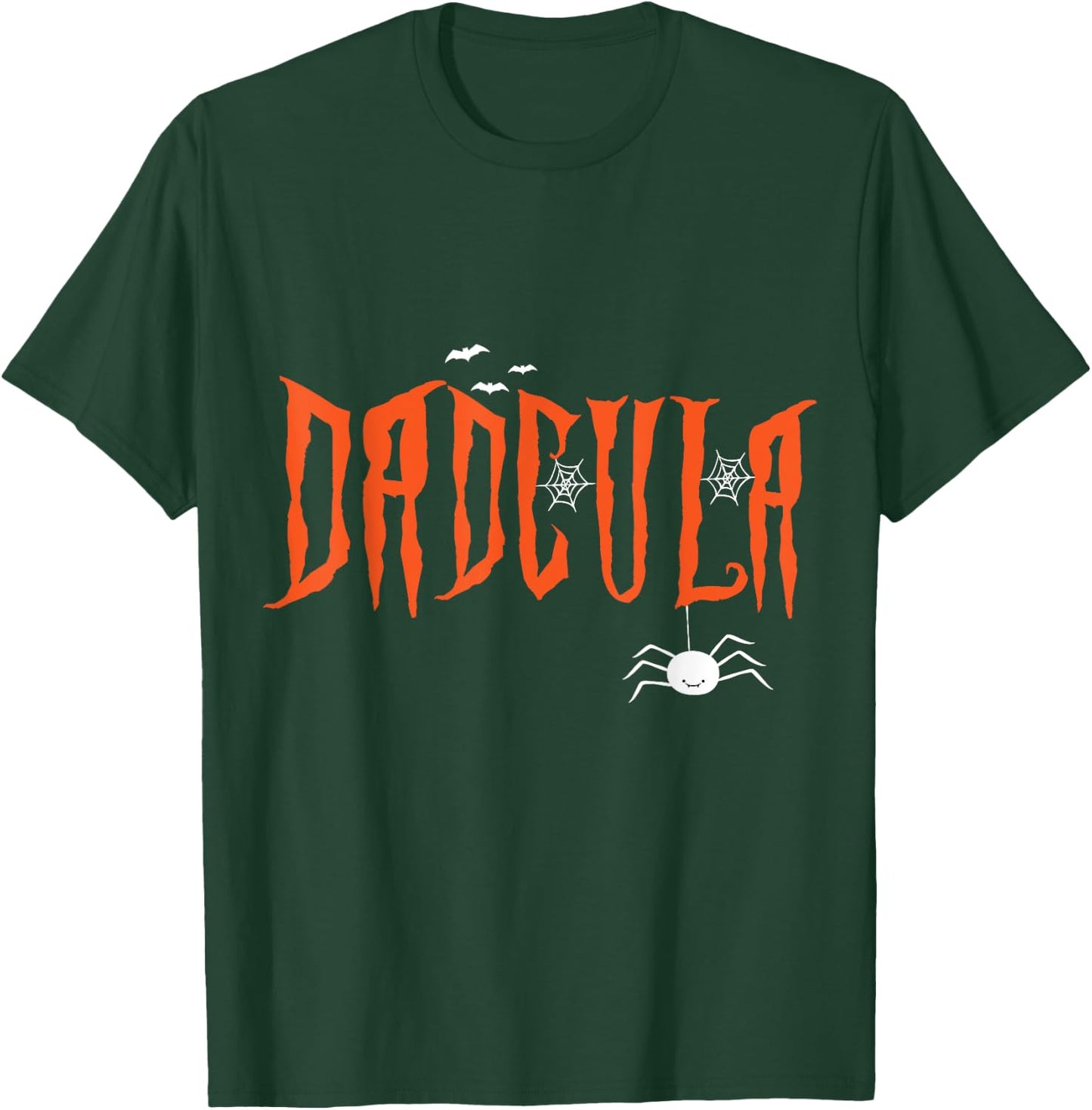 Dad Daddy Dracula Monster Costume Easy Halloween Gifts T-Shirt - T-Shirt | Forest