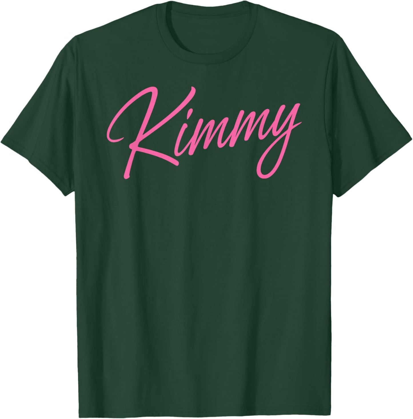 Kimmy Name Women Cute Girl Elegant Female Love Kimberly Kim T-Shirt - T-Shirt | Forest