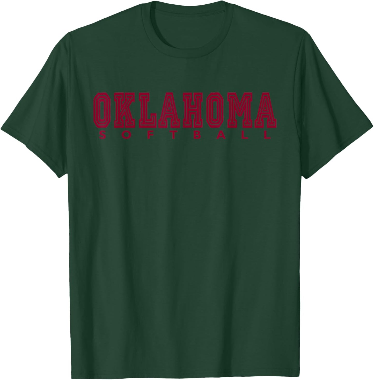 Oklahoma Softball T-Shirt - T-Shirt | Forest