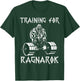 Vikings workout outfit deadlift nordic man gift T-Shirt - T-Shirt | Forest