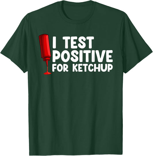 Ketchup Art Women Kids Ketchup Lover Tomato Ketchup T-Shirt - T-Shirt | Forest