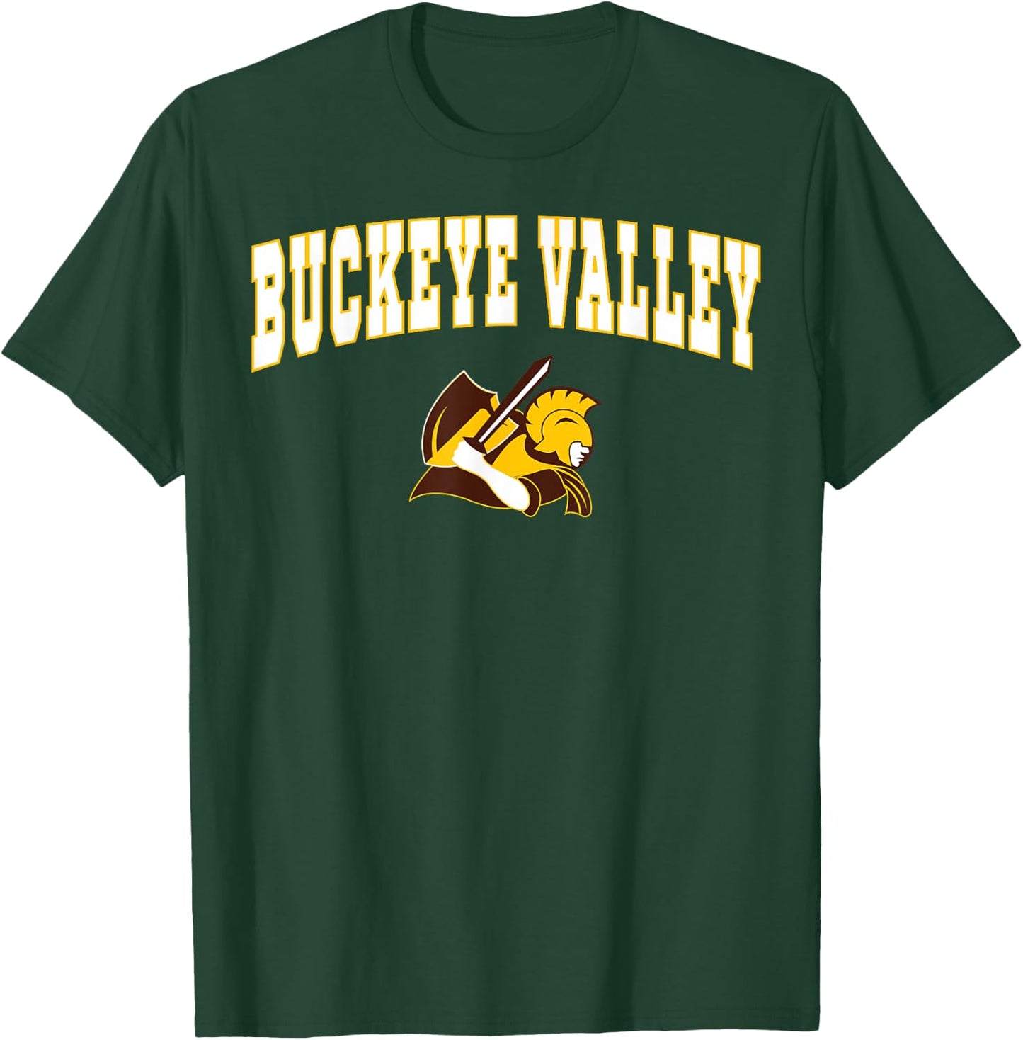 Buckeye Valley High School Barons C2 T-Shirt - T-Shirt | Forest