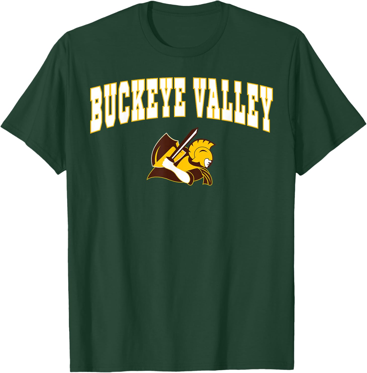 Buckeye Valley High School Barons C2 T-Shirt - T-Shirt | Forest