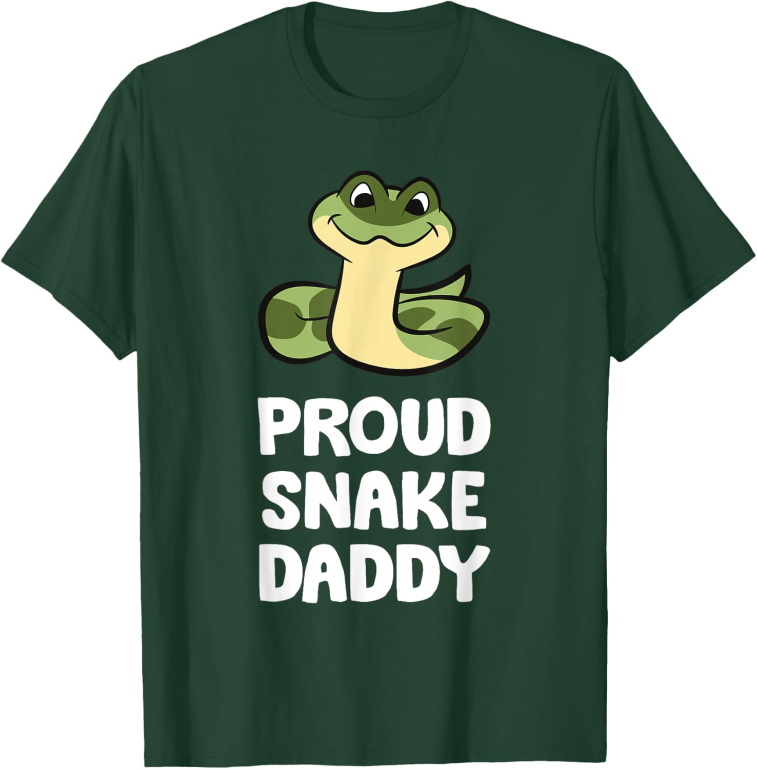 Proud Snake Daddy T-Shirt - T-Shirt | Forest