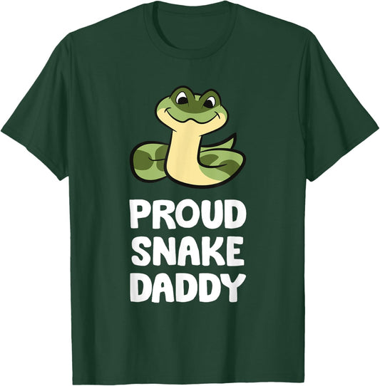 Proud Snake Daddy T-Shirt - T-Shirt | Forest