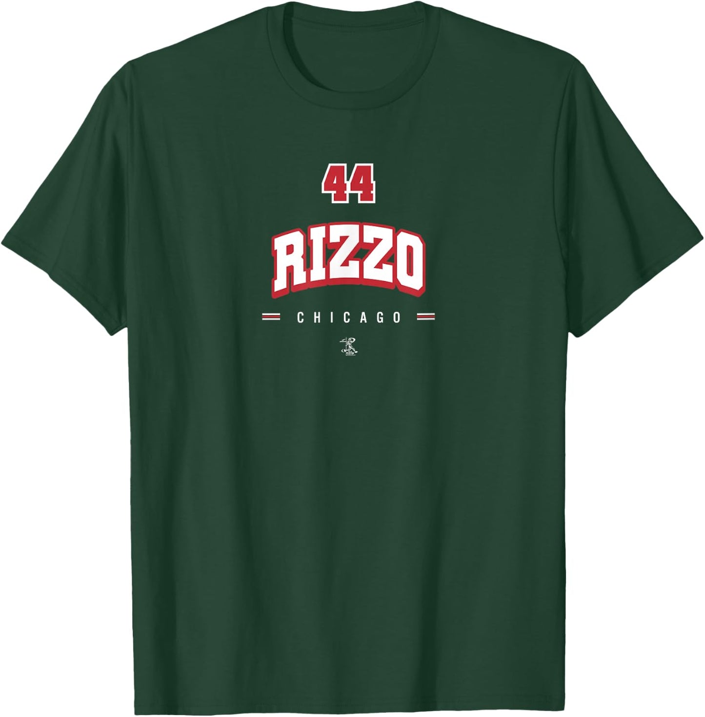 Anthony Rizzo Player Arch Gameday T-Shirt - T-Shirt | Forest