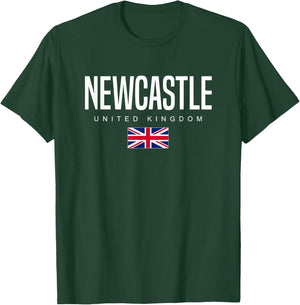Newcastle England United Kingdom T-Shirt - T-Shirt | Forest