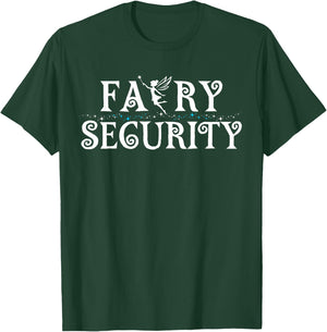 Halloween Son Daughter Dad Mom Adult Design Fairy Security T-Shirt - T-Shirt | Forest