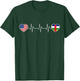 Central African Republic & USA T-Shirt - T-Shirt | Forest
