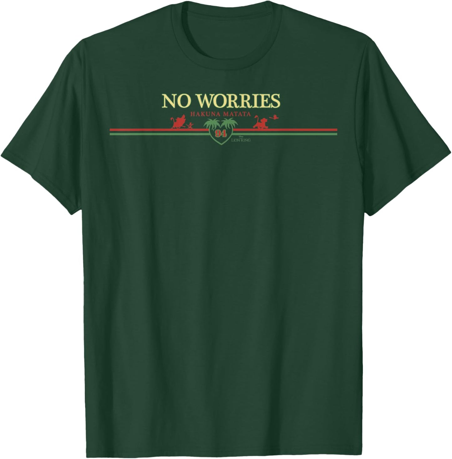 Disney The Lion King No Worries Hakuna Matata 94 T-Shirt - T-Shirt | Forest
