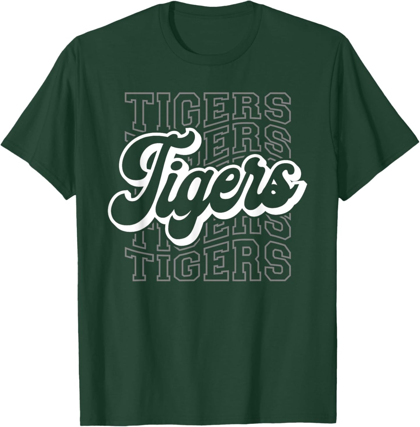 Tigers Sports Mascot - For Tigers Team Football Baseball T-Shirt - T-Shirt | Forest