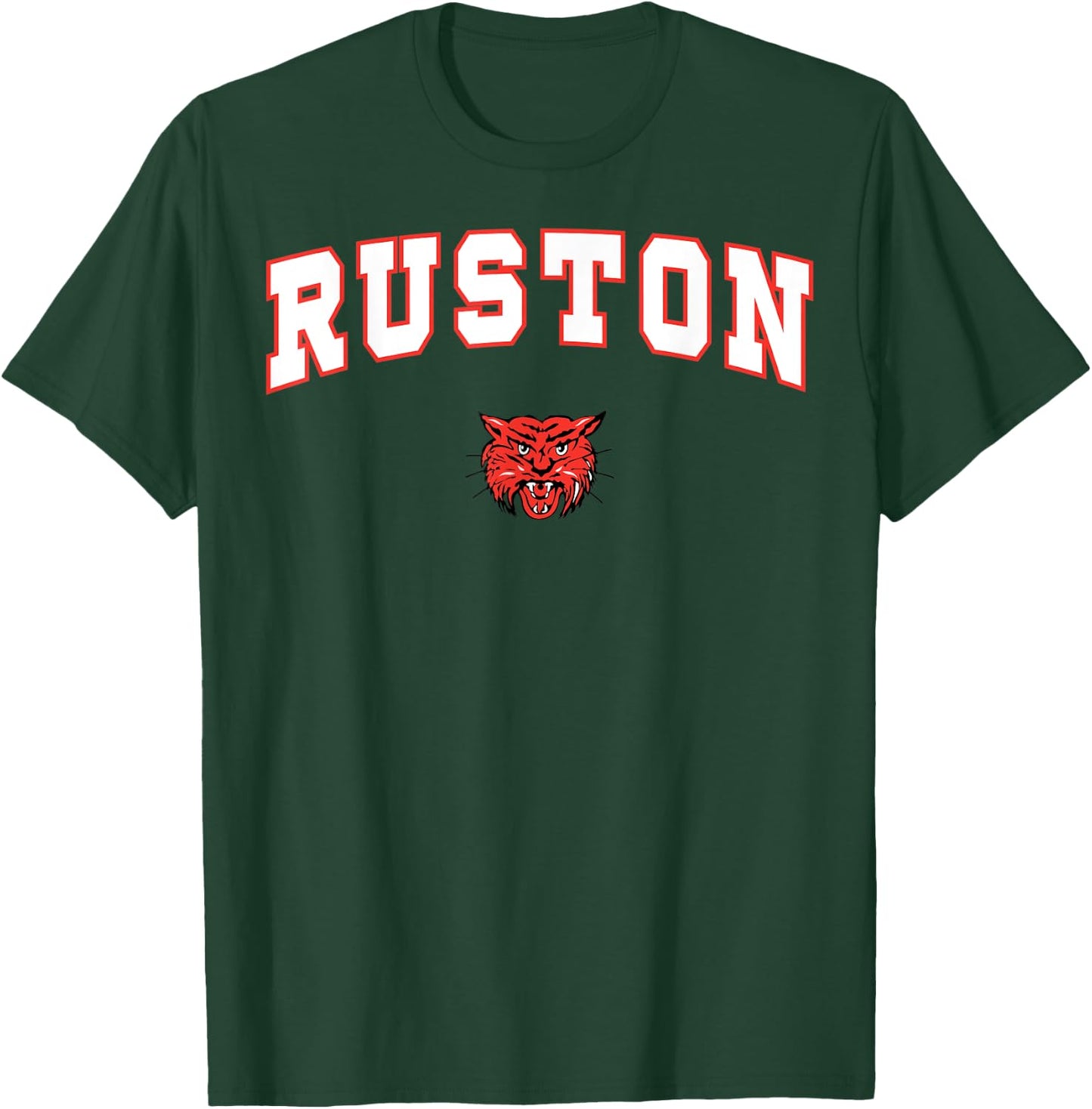 Ruston High School Bearcats C2 T-Shirt - T-Shirt | Forest