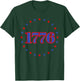 1776 American Revolutiont – Patriotic Vintage USA T-Shirt - T-Shirt | Forest