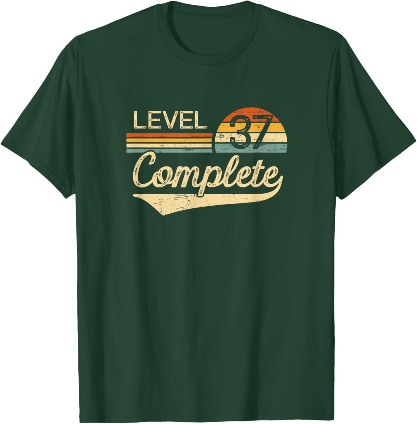Level 37 Complete Vintage 37th Wedding Anniversary T-Shirt - T-Shirt | Forest