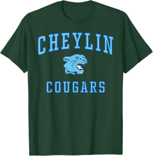 Cheylin High School Cougars C1 T-Shirt - T-Shirt | Forest