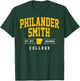 Philander Smith College Arch Vintage Design Men Women T-Shirt - T-Shirt | Forest