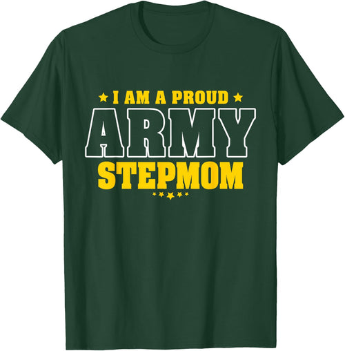 I'm A Proud Army Stepmom Patriotic Pride Military Stepmother