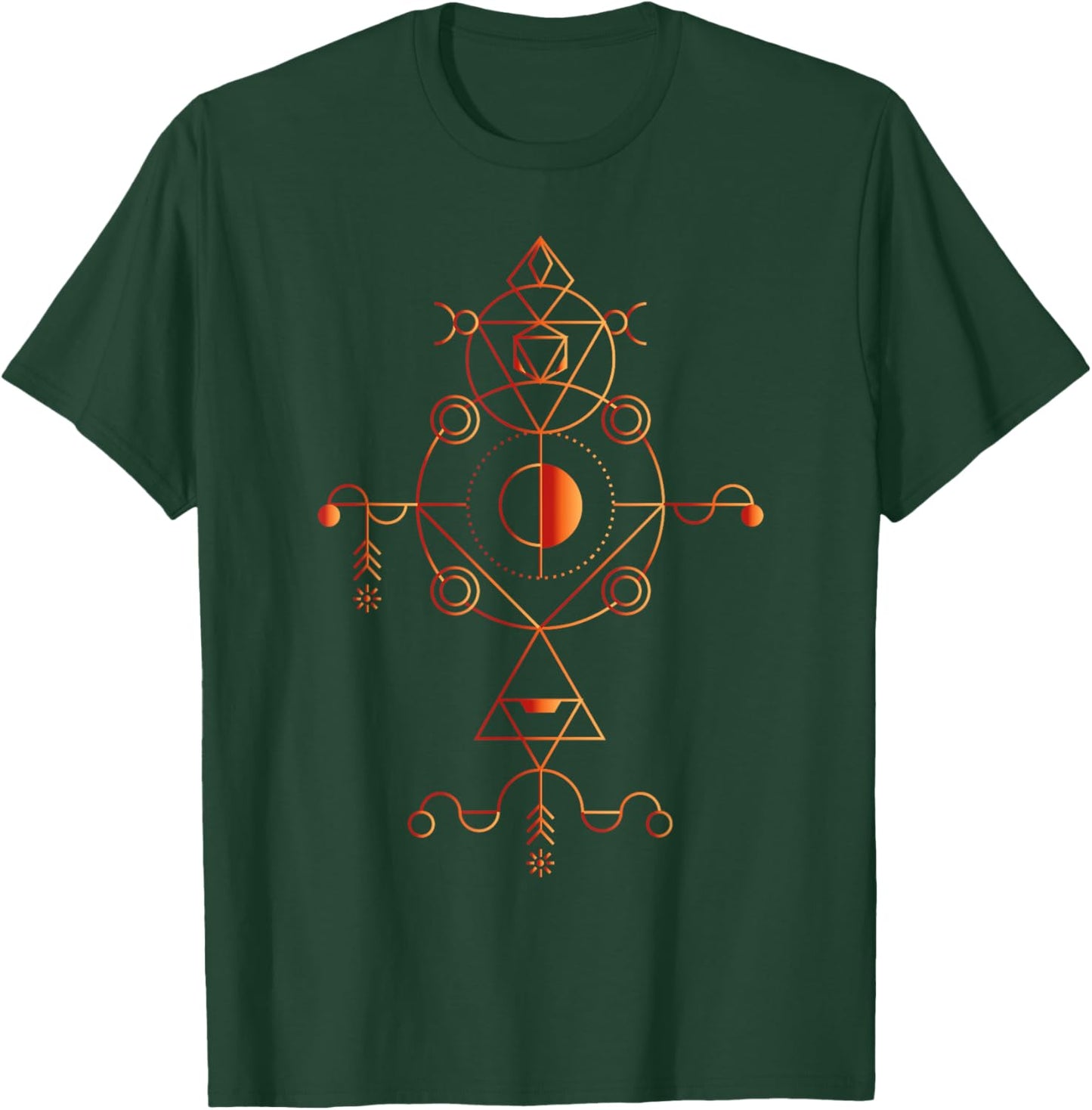 Sacred Geometry Art T-Shirt - T-Shirt | Forest
