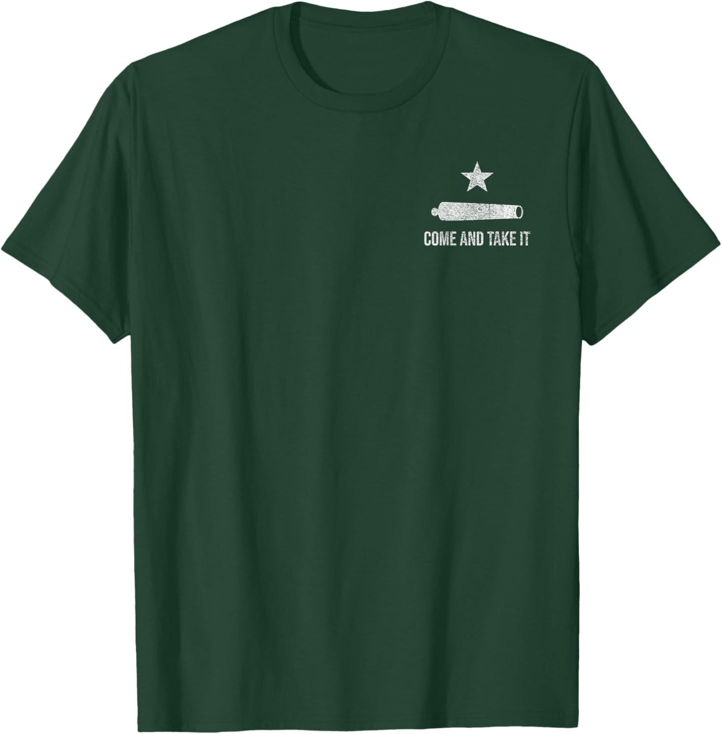 Come and TAKE IT Flag Texas Pride Gonzales Cannon T-Shirt - T-Shirt | Forest