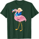 George Washington Flamingo 4th Of July American Flag Gift T-Shirt - T-Shirt | Forest