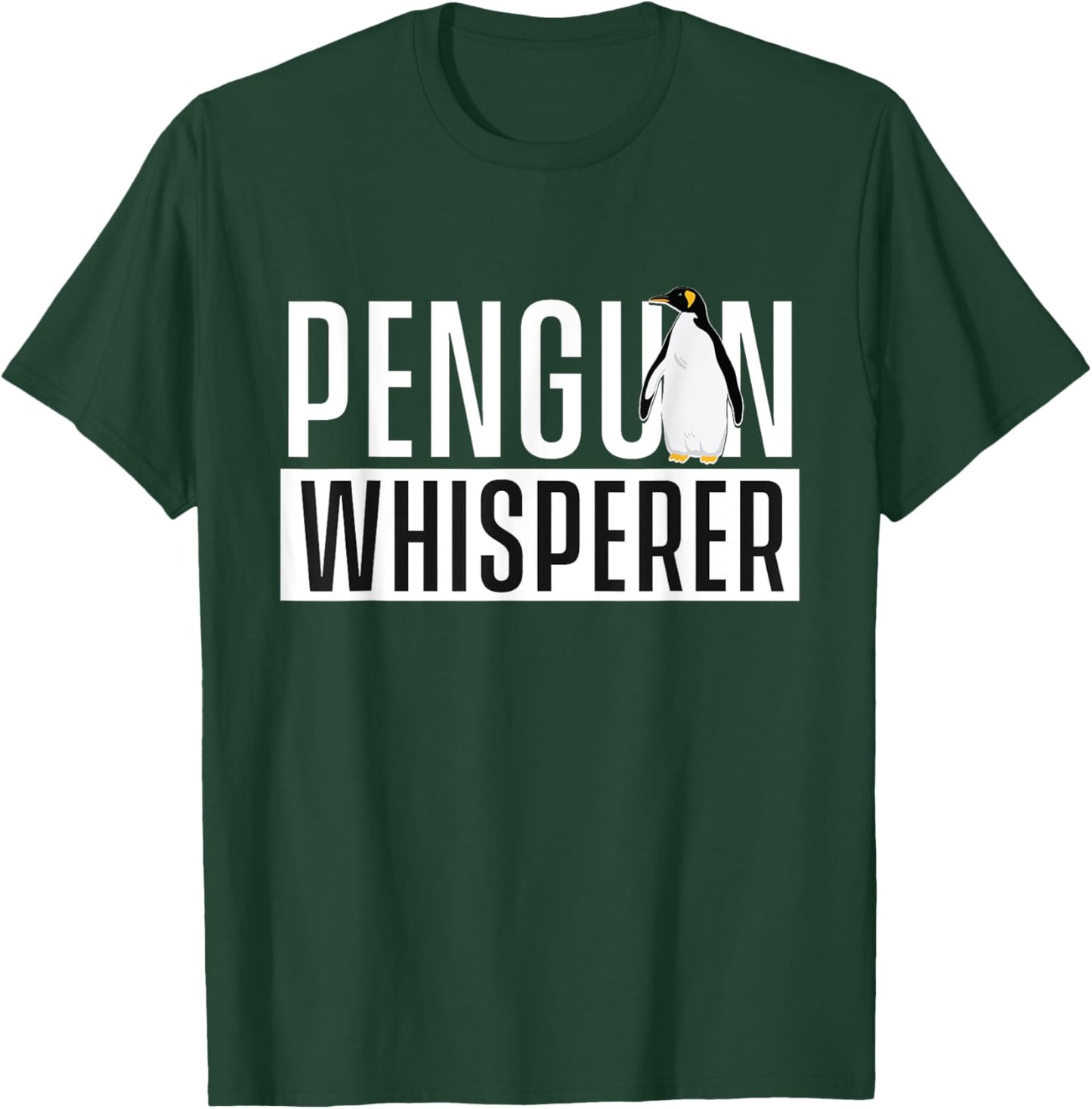 Penguin Whisperer - Penguin Lover Bird Watcher Aquatic Bird T-Shirt - T-Shirt | Forest