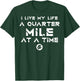 Fast & Furious Life at A Quarter Mile at A Time Word Stack T-Shirt - T-Shirt | Forest