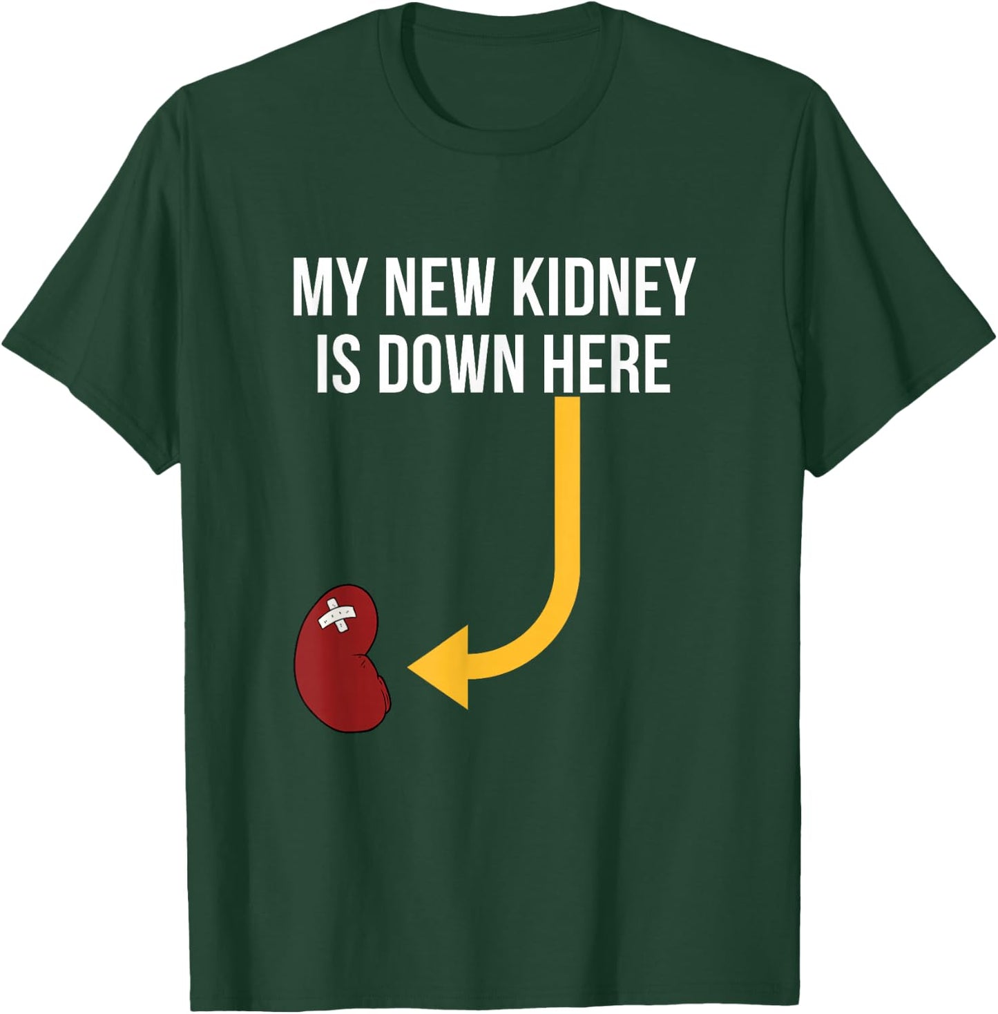 Kidney Transplant Gifts My New Funny T-Shirt - T-Shirt | Forest