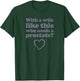 Wife - Prostate Removal Surgery Get Well Gift - Prostate T-Shirt - T-Shirt | Forest