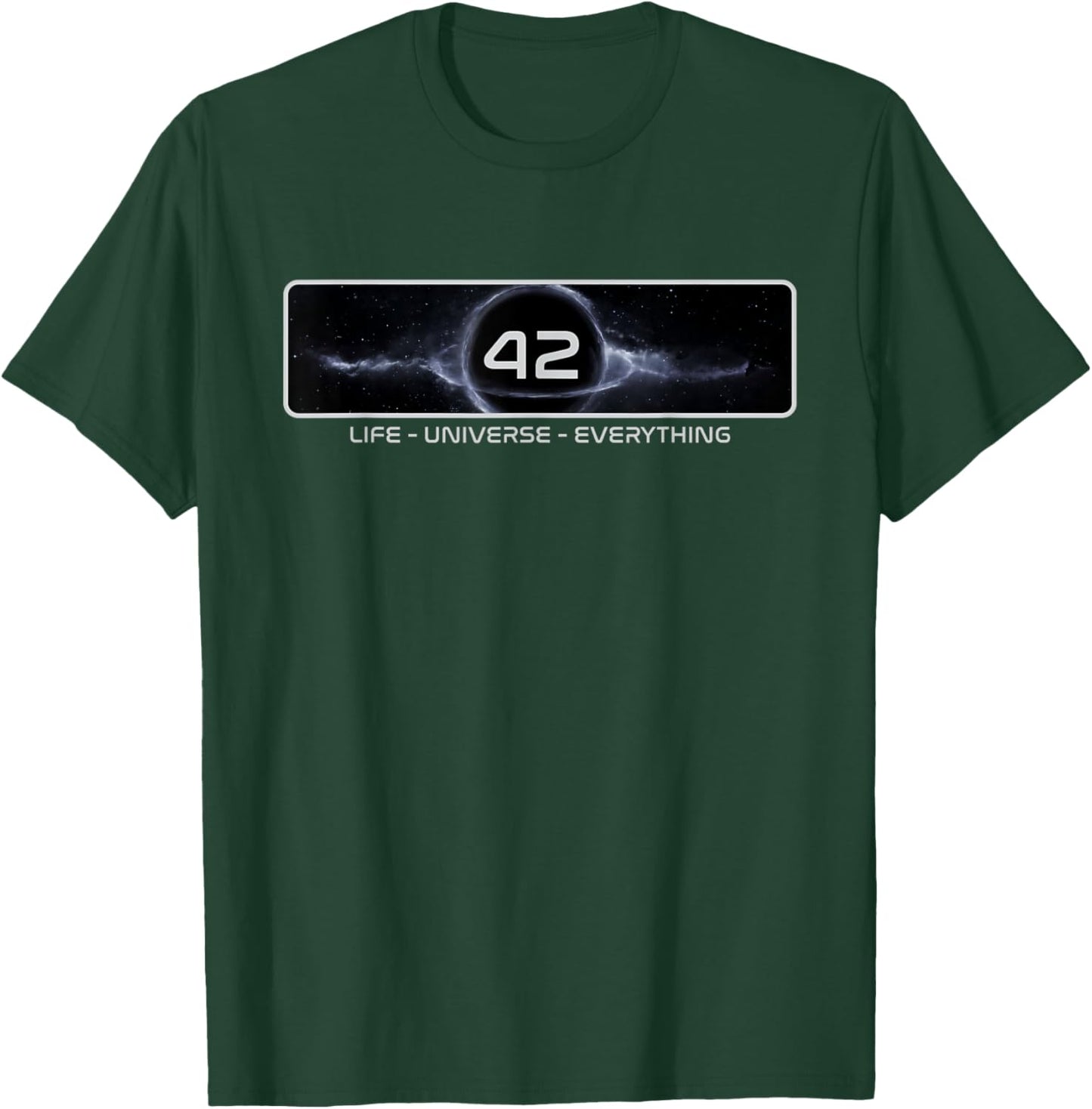 The 42 Answer to Life The Universe and Everything T-Shirt - T-Shirt | Forest