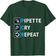 PCR Pipette Cry Repeat for DNA Lab Scientists T-Shirt - T-Shirt | Forest