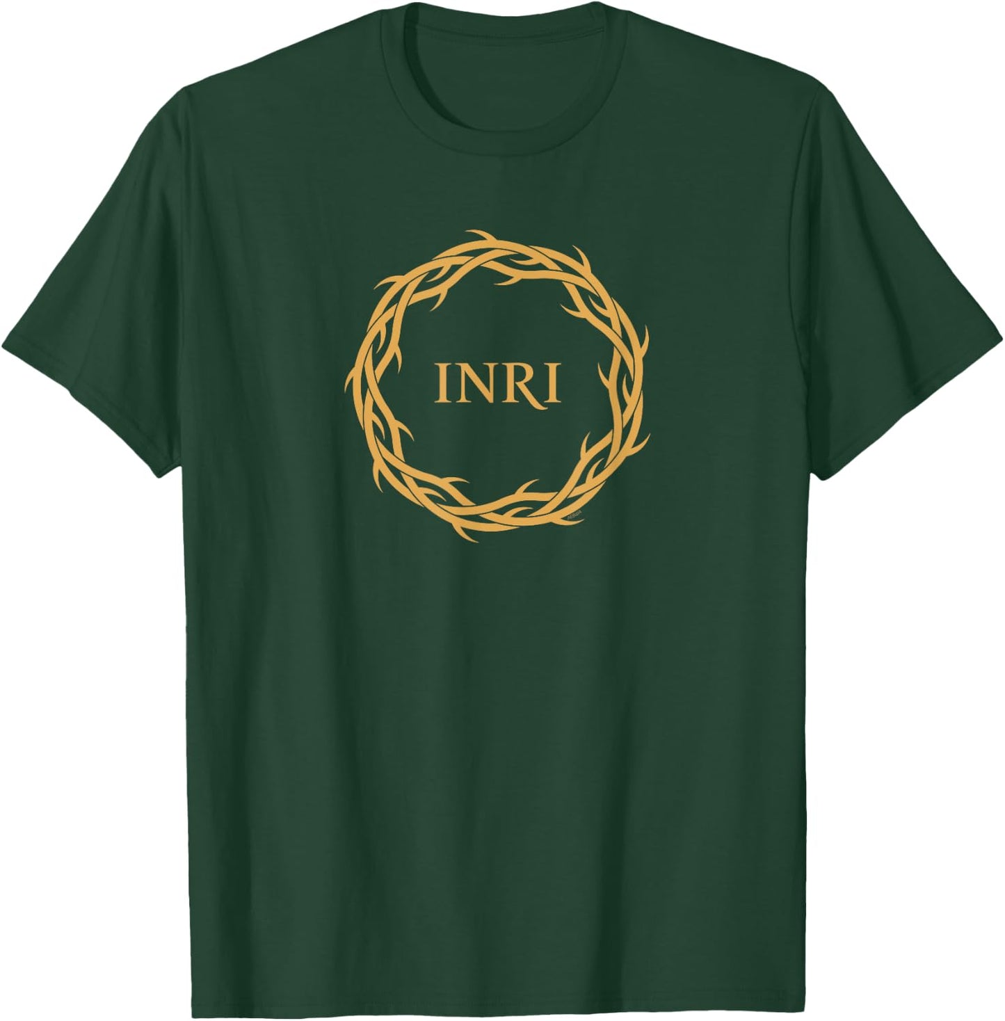 Crown of Thorns - INRI T-Shirt - T-Shirt | Forest