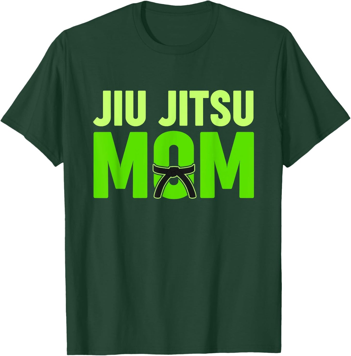 Jiu Jitsu Mom Mothers Day T-Shirt - T-Shirt | Forest
