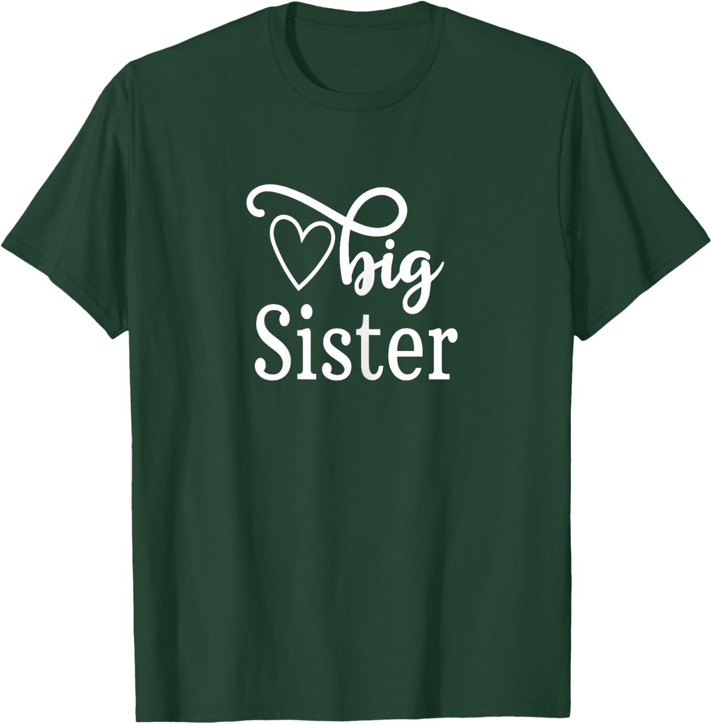 Cute Big Sister T-Shirt - T-Shirt | Forest