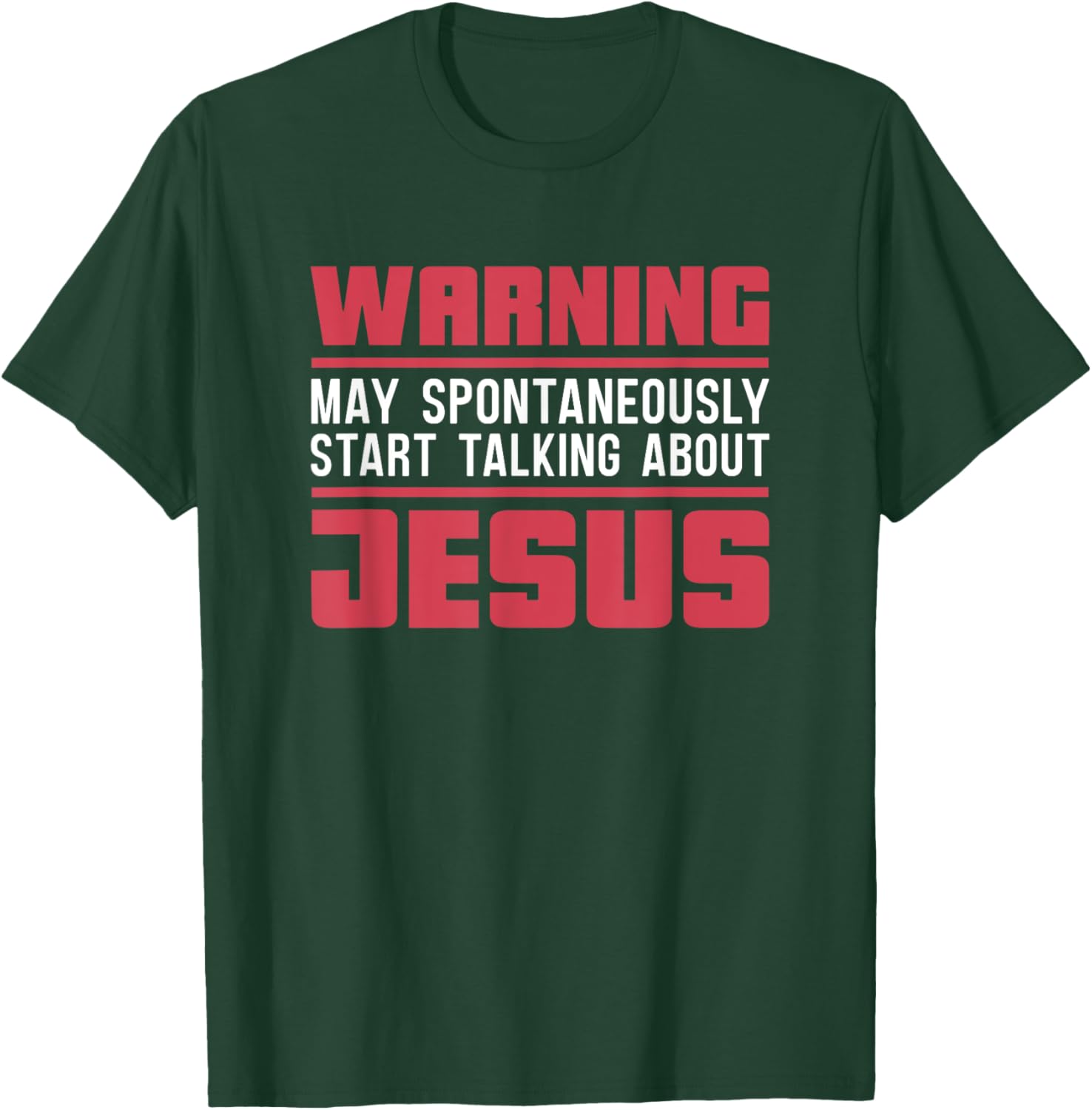 Funny Christianity Bible - Jesus Religion Catholic Christian T-Shirt - T-Shirt | Forest