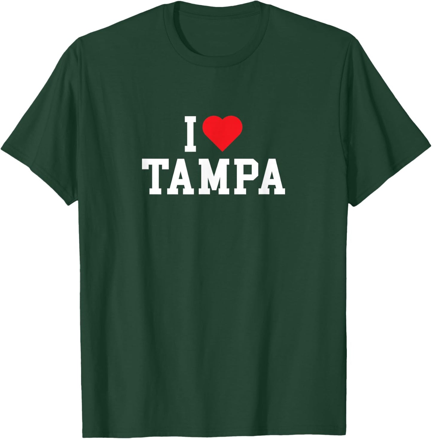 Tampa - Florida - I Love Tampa - Throwback Design - Classic T-Shirt - T-Shirt | Forest